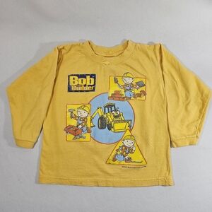 Bob The Builder 2002 Long Sleeve Shirt SZ 4T